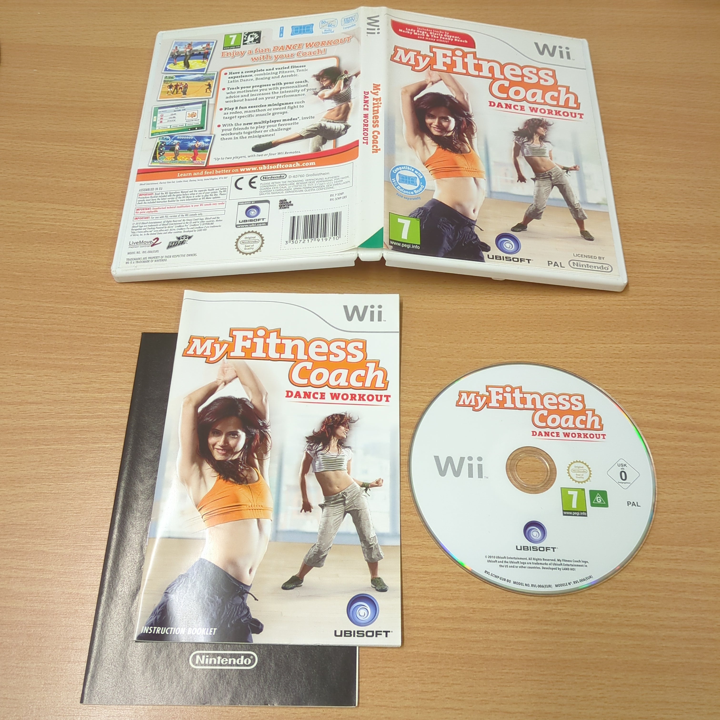 My Fitness Coach: Dance Workout Nintendo Wii game My Fitness Coach: Dance Workout Nintendo Wii game